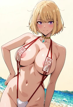 [animeG0617] Beach Purify - Cha Hae-In |SoloLeveling [AI Generated]