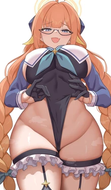 [nejiro] High-Leg Shimiko — Genital Teasing Variants + High-Resolution Version