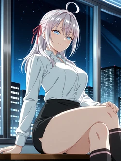 ANIPAI - Alisa Mikhailovna Kujou - Alya Hides Her Feelings In Russian [149 pics  Full Set + Extras] [AI Generated]