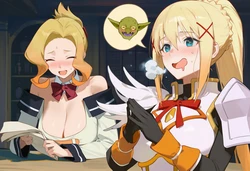 [Howsir] 露娜 ルナLuna (konosuba) X goblin [AI Generated]