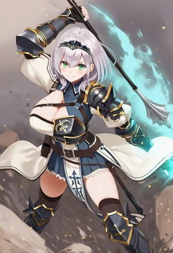 [しまむらわさび] 白銀ノエル [AI Generated]