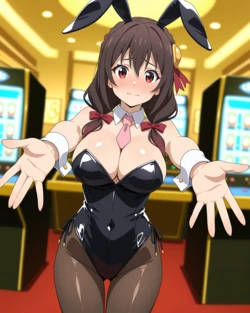 [Ponchoman] Yunyun EXTRA 1 - KonoSuba || ゆんゆん - この素晴らしい世界に祝福を! (UNCENSORED) 70 IMAGES [AI Generated]