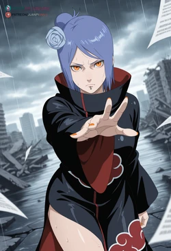 Naruto Shippuden - Konan [Juanpi Amvs] [AI Generated]
