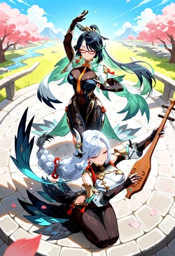 [HenryBoya] Guzheng's Strings & Floating Wings [AI Generated]