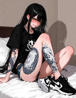 Some random #4 / tattoo / Ai generation pack by wAifugenerAtIon [AI Generated]