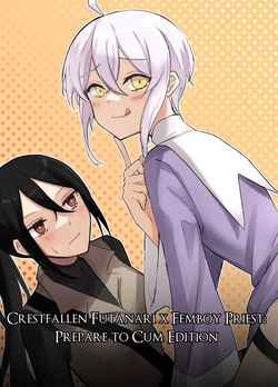 [Boukensha X no Sakaba (Boukensha C)] Maou Toubatsu Shippai Heroine Gisei Normal End de Utsu ni Natta Koutensei Futanari Kenshi to Otokonoko Shinkan no Hanashi | Crestfallen Futanari x Femboy Priest: Prepare to Cum Edition [English] [Decensored]