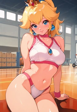 Princess Peach captive [AI Generated]