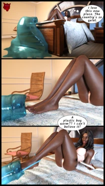 [WarewolfBarMitzvah] Plastic Bag Worm