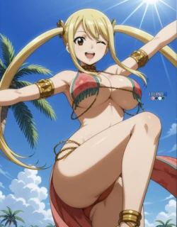 [EternoAI] Lucy Heartfilia 🔞 | Fairy Tail [AI Generated]