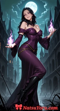 [NatsuYoru] Liliana Vess (Magic the Gathering) [AI Generated]