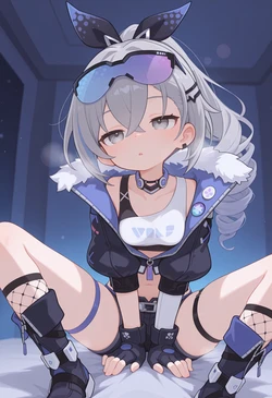 [ Satyr_] Silver Wolf [Ai generated]