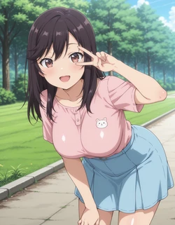 Iku_1919 - Non non biyori, Ichijou Hotaru のんのんびより 一条蛍 [AI Generated]