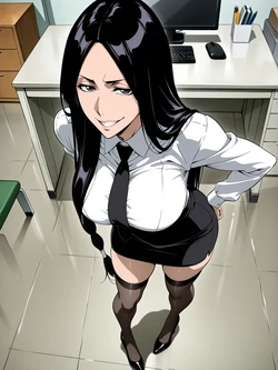 Naughty Unohana Office Slut [AI Generated]