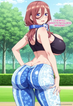 [Setsuna] Nakano Miku / 中野三玖 (Extras) (Patreon) [AI Generated]