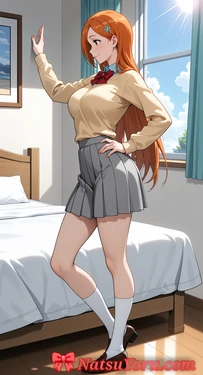 [NatsuYoru] Inoue Orihime (Bleach) [AI Generated]