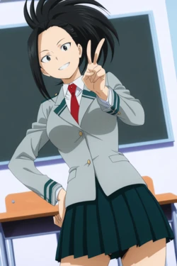 [GoonStudio] Momo Yaoyorozu (My Hero Academia) - 218 pics [AI Generated]