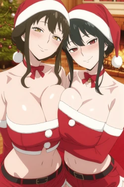[GoonStudio] Yor Forger & Melinda Desmond (Spy x Family) - 244 pics - Christmas Set [AI Generated]