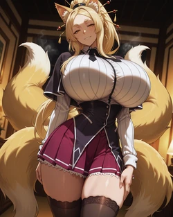 [Magiskuwa] Yasaka | High School DxD #4 [AI Generated]