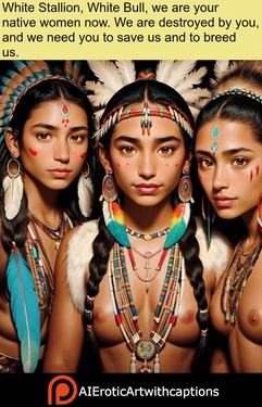 Bleached Native American Women Volume 87 [AI generated]