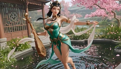 【可以色色18+】王者荣耀 杨玉环 肏孕 [AI Generated]