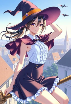 Capelet's Flutter, Skirt's Hutter [AI Generated]