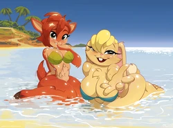 [MegaDraws24] 🌊Seaside fun time (Spyro the Dragon)