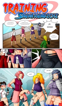 [witchking00] Sauna fun with Naruto gamg (Spanish)