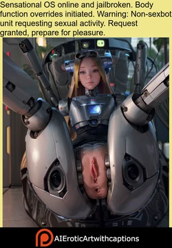 Robots, Sexbots and Gynoids Volume 51 [AI generated]