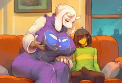 [LucaKP] Kris and Toriel (Deltarune) [AI Generated]