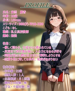 [サークルI.C.A]人妻NTR 生徒のためー妻が受け入れた淫らな教育ー [AI Generated]