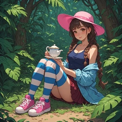 Miss Goldenweek Ambushed [AI Generated]