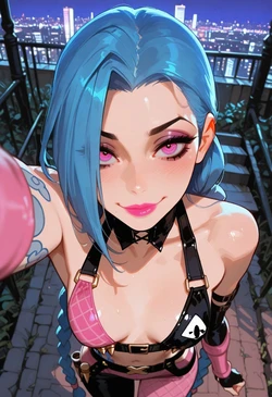 [Elvoryn] Jinx (League of Legends / Arcane) Exclusive Set (ai generated)