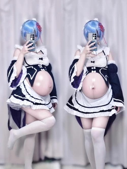 RE.0-Rem-Cosplayer-pregnant [AI Generated]