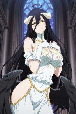 [GoonStudio] Albedo (Overlord) - 227 pics [AI Generated]
