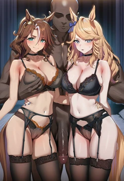 [ChocoPizza] v4c/ffm/3p: gold city + mejiro palmer 267 [AI Generated]