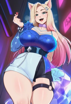 [DijiAI] KDA All Out Ahri BBC [AI Generated]