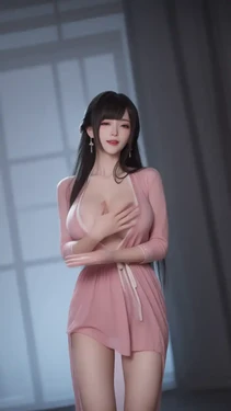 Asian girls dance in hanfu[AI generated]
