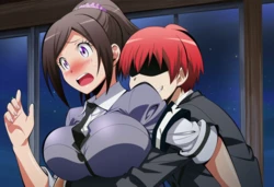 [Pixiv] Soni_AI＠リク停止中 (1072516) - Yada Touka ＆ Akabane Karma [AI Generated]