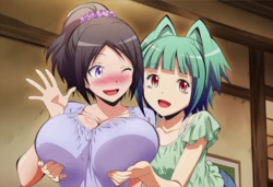 [Pixiv] Soni_AI＠リク停止中 (1072516) - Yada Touka ＆ Kayano Kaede [AI Generated]