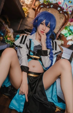 [Sally dorasnow] Mushoku-Roxy Migurdia-Cosplayer-pregnant2 [AI Generated]
