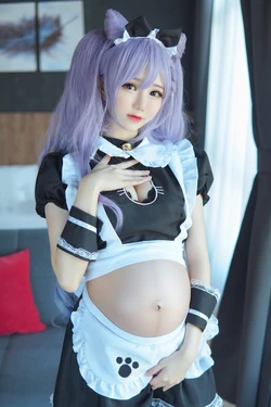 [Sally dorasnow] Genshin impact-Ke Qing-Cosplayer pregnant[AI Generated]