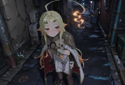 [Amakawa is reflecting.] [Sentenced to Be a Hero] The Passion of a Goddess Bound by Holy Chains: When Teoritta, Who Cannot Defy Humanity, is Defiled.  200p  [AI Generated]