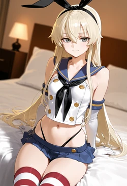 [YousoroBestGirl] Shimakaze [SD] (85p) (AI Generated)