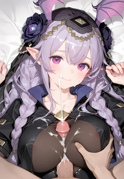 这次是狮蝎----但尾巴是扣分项(狮蝎)[明日方舟](AI Generated)