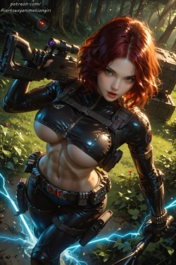 [Patreon] [AiASAG] [4K] 🕷️ Black Widow💋 - Preview [AI Generated]