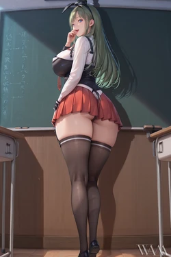 [WAM - Waist apron maid] Itou Mika - School uniform & Bunny girl + Itou Mika hentai (2025-07-18, 2025-07-20) [AI Generated]