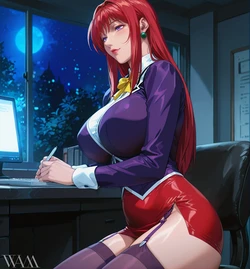 [WAM - Waist apron maid] Working overtime Hiroko + Overtime Hiroko hentai + Bible black - Extra 2 Hiroko (2025-07-09, 2025-07-10, 2025-07-30) [AI Generated]