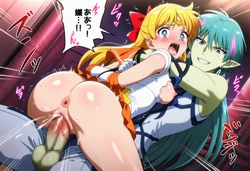 [AI Generated] フィオレによるセーラーヴィーナス責め、首絞め、イラマ、輪姦