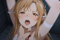 [AI Generated] ア〇ナを捕まえて