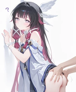 今天是愚人节--请这位愚人众小姐自觉撅起屁股-(哥伦比亚)[原神](AI Generated)